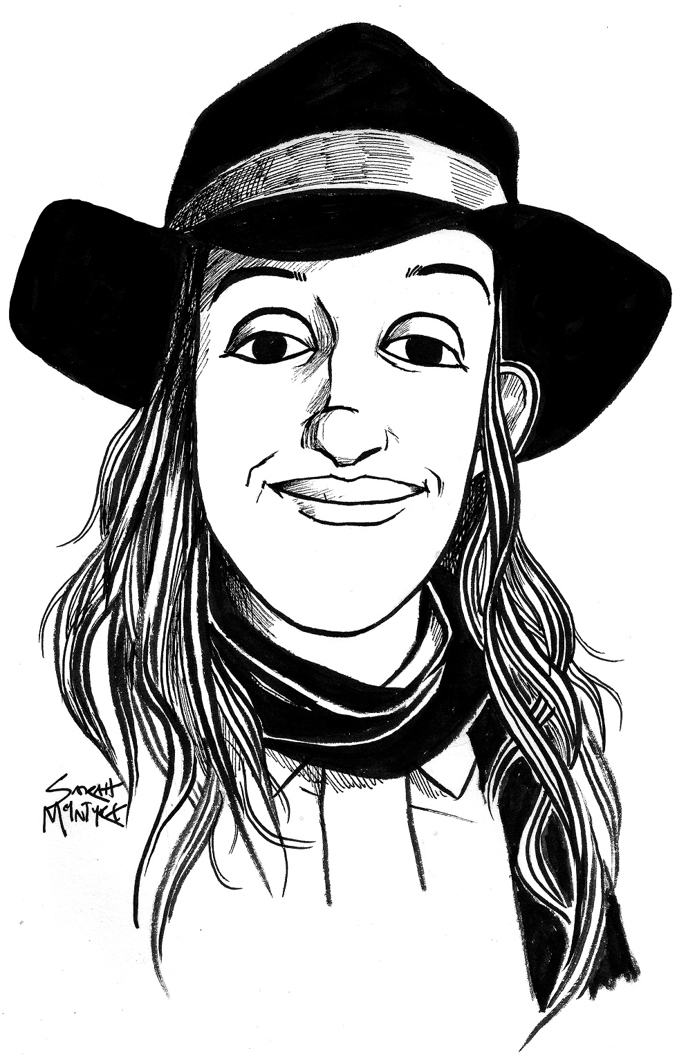 Frances Hardinge, by Sarah McIntyre